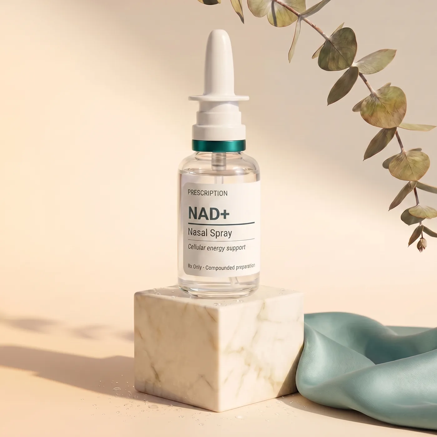 Illustrative NAD+ product: Nasal spray
